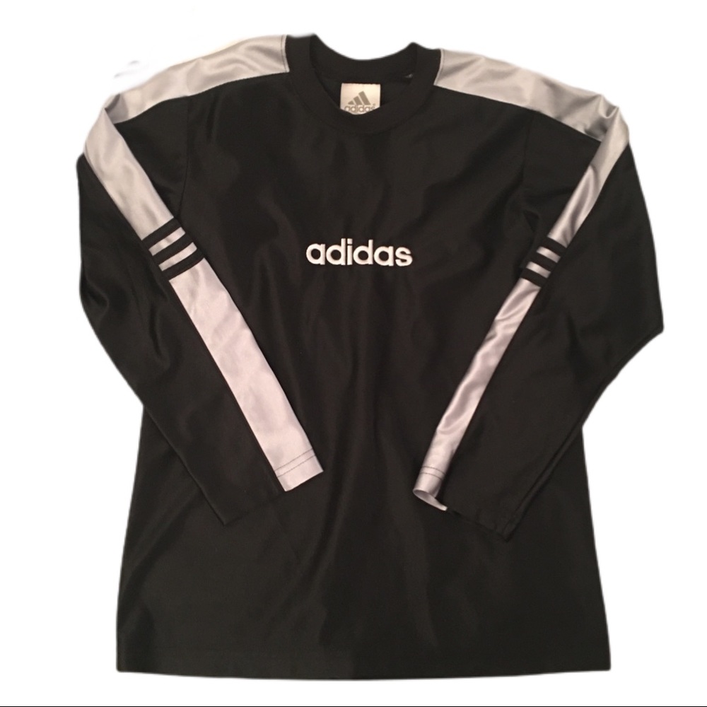 Adidas Black Jersey Shirt S